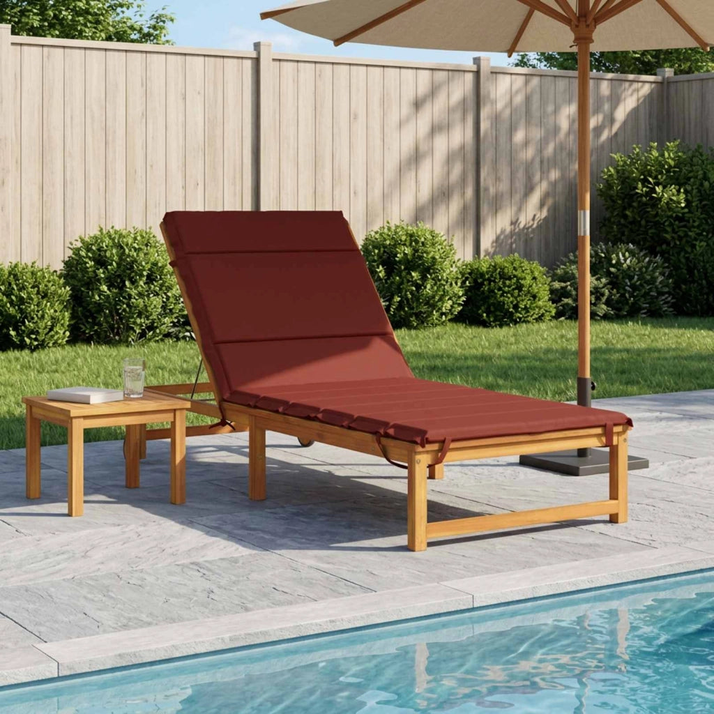 Cuscino per Lettino GEMERT 100% Poliestere Rosso 948566
