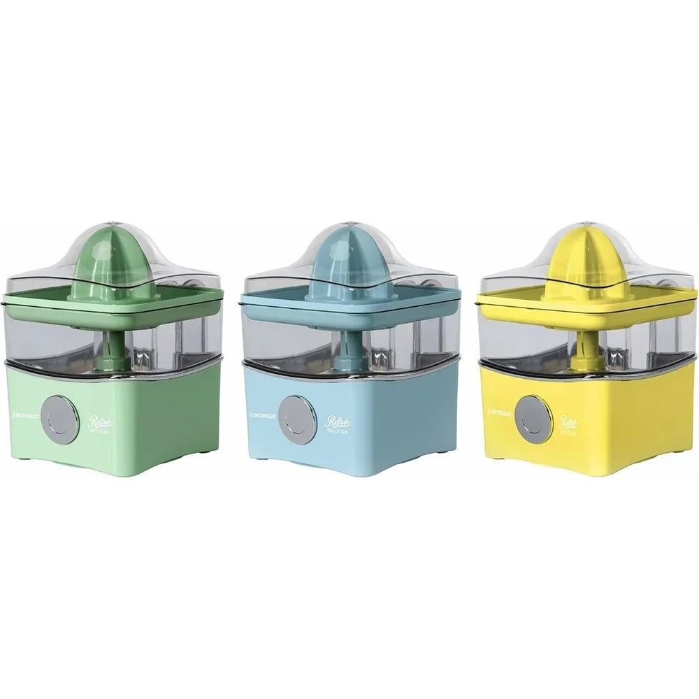 Trade Shop - Spremiagrumi Elettrico Retrò 40w Capacità 0,8lt 2 Coni Intercambiabili Filtro Antipolpa -