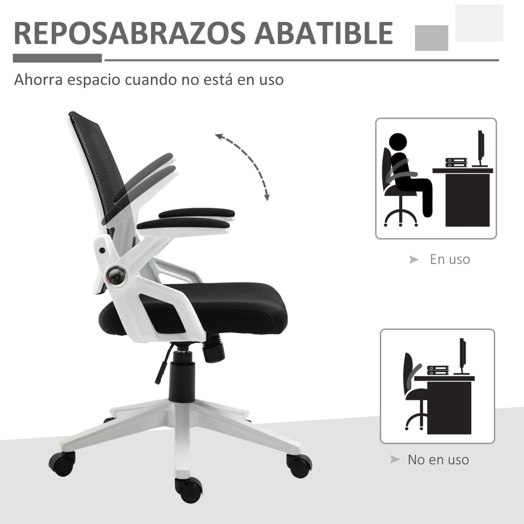 Sedia da ufficio ergonomica ¨C Zephmum ¨C Nero 61x61x94-104 cm