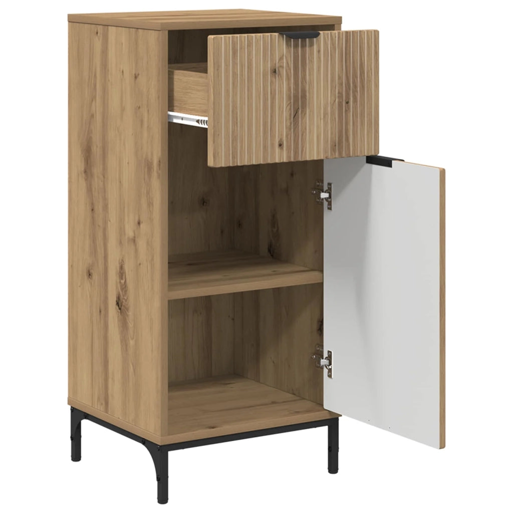 Mobile da Bagno con porta Rovere artigianale 39,5 x 36 x 88 cm 883403