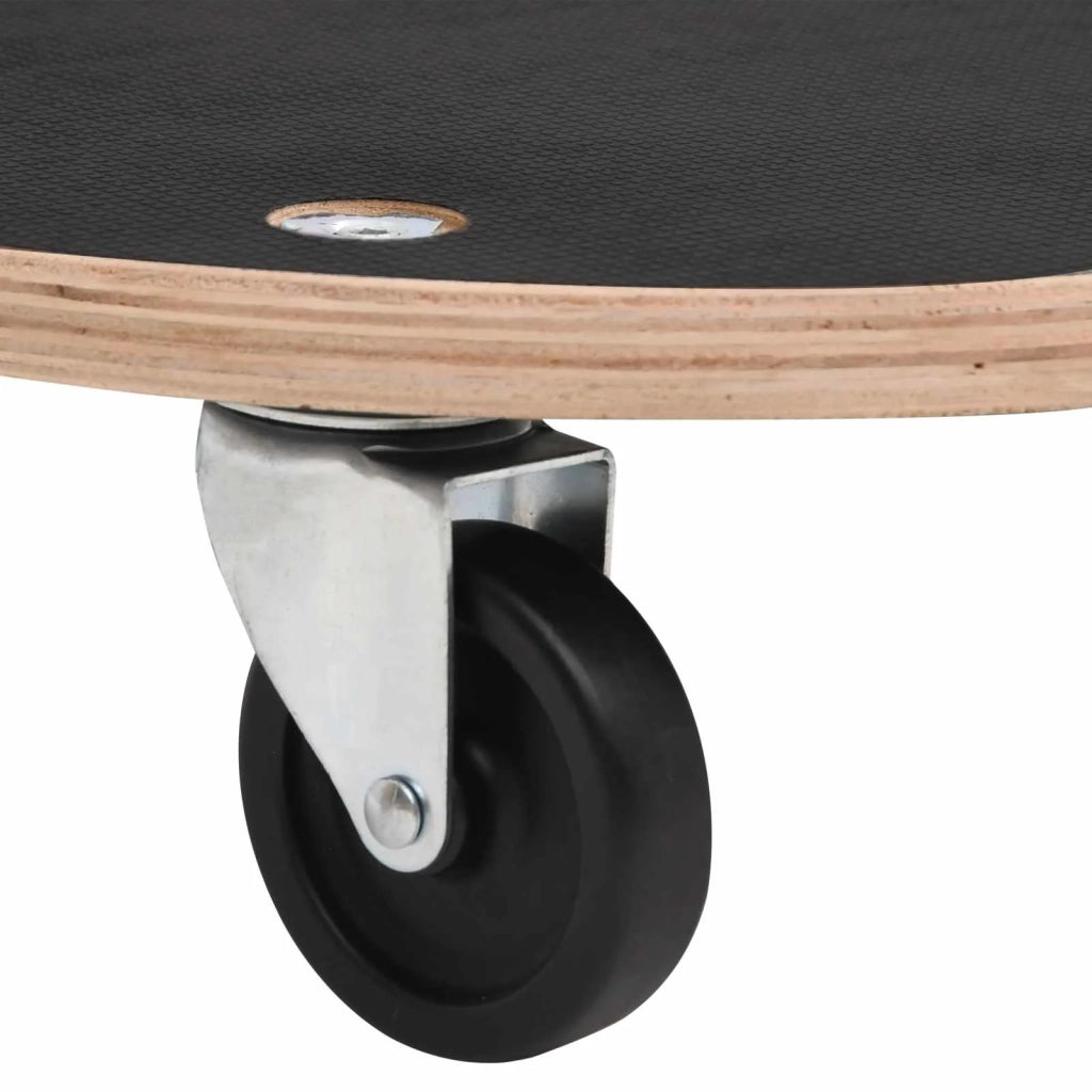 Carrello di Trasporto 6 pcs Grigio Legno compensato