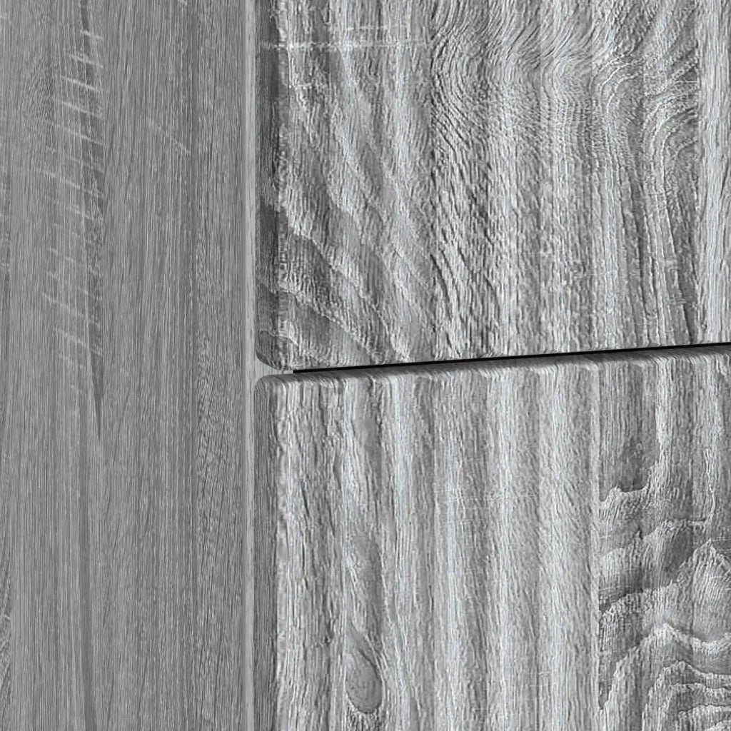 Armadio da Notte con cassetto Grigio Sonoma 43 x 41 x 63,5 cm 895251
