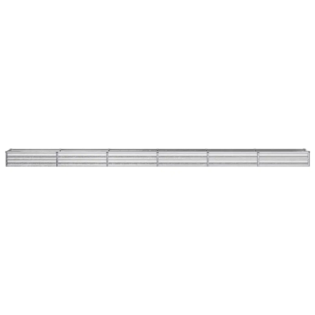 Letto rialzato da giardino Argento 480 x 40 x 24 cm 8006368