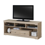 Mobile TV MERSIN 150 cm con 1 cassetto e 5 vani colore Sonoma.
