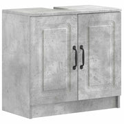 Armadio per Lavabo da Bagno UTRECHT Grigio Cemento 897668