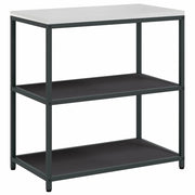 Pensile da cucina | Stoccaggio in cucina HATTEM Nero 90 x 50 x 92 cm Acciaio