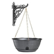 CIOTOLA VASO FIORIERA PER FIORI PAGLIA KIT APPENDIBILE  CM 30XH.13