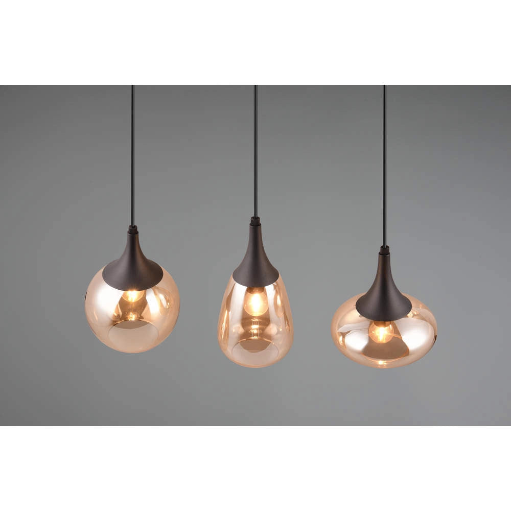 Lumina Sospensione a 3 Diffusori GD Trio