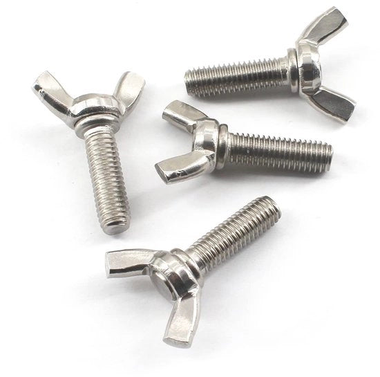 Set di viti a vela 10 pezzi - M8x30 - Viti a vela - Acciaio inossidabile - Duraturo - Resistente alla corrosione - Viti a vela