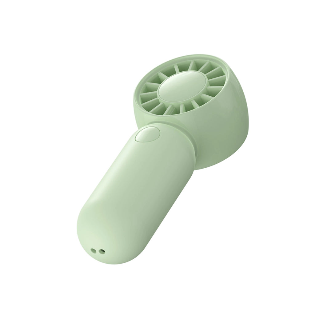 Mini Ventilatore Portatile 3 Velocità 500mAh Ricaricabile USB-C Compatto Verde Usams