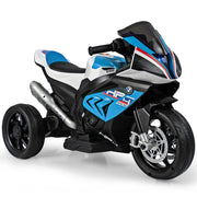 Motocicletta elettrica per bambini con batteria 6V sedile confortevole-Triciclo giocattolo a 3 ruote Blu