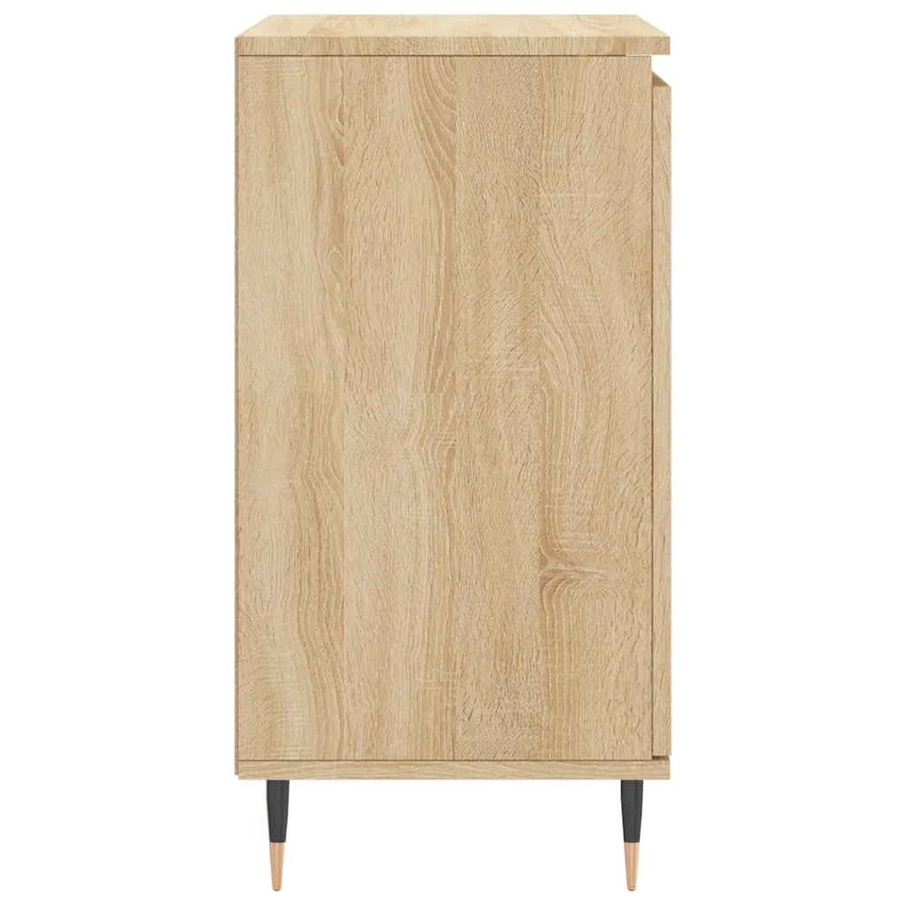 vidaXL Credenza Rovere Sonoma 60x35x70 cm in Legno Multistrato