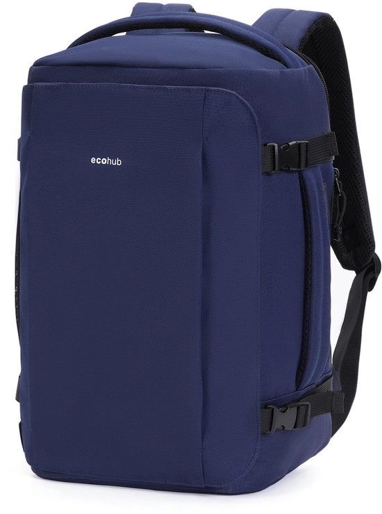 Borsa a Mano per Viaggio 40x20x25 cm, 20L, Zaino per Laptop 14 Pollici, Borsa da Viaggio Impermeabile per Uomo e Donna, Blu