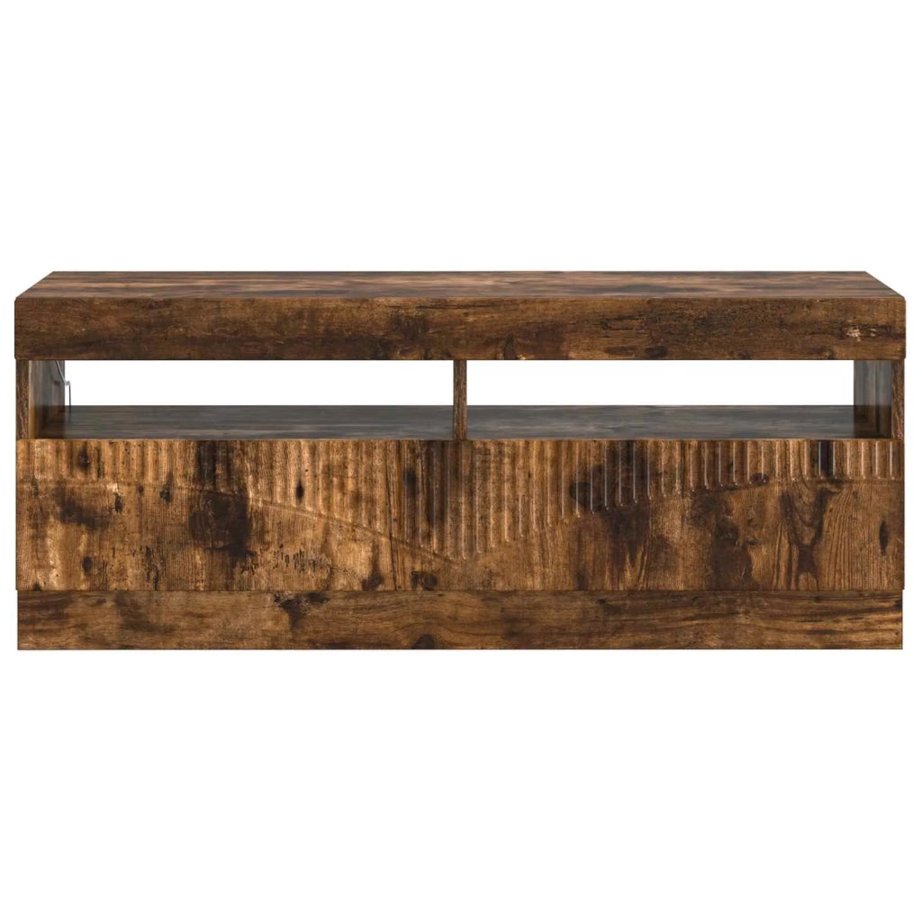 Mobile TV LED Rovere Fumo Legno ingegnerizzato 897430