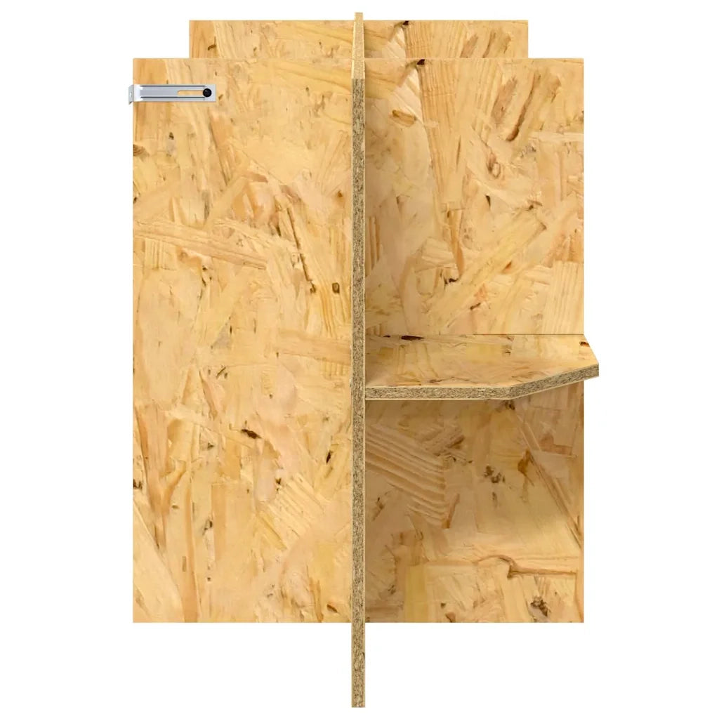 Base per Terrario con lo scaffale Marrone 100 x 40 x 50 cm OSB CFW9552074