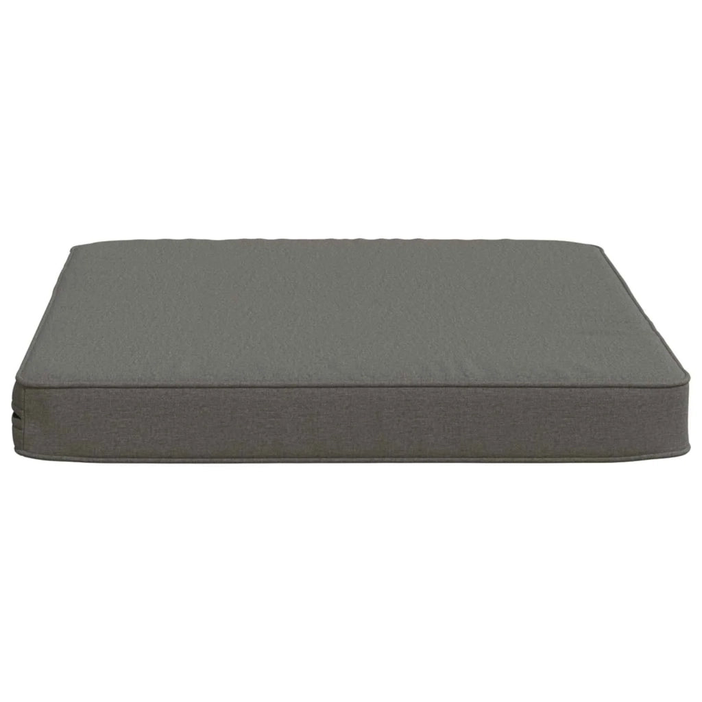 Cuscini per Sedia in 4 Pezzi VUGHT 4 pz 100% Poliestere Grigio 946219