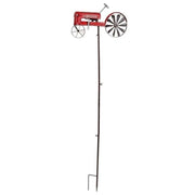 Trattore decorativo in metallo 44x13x130h