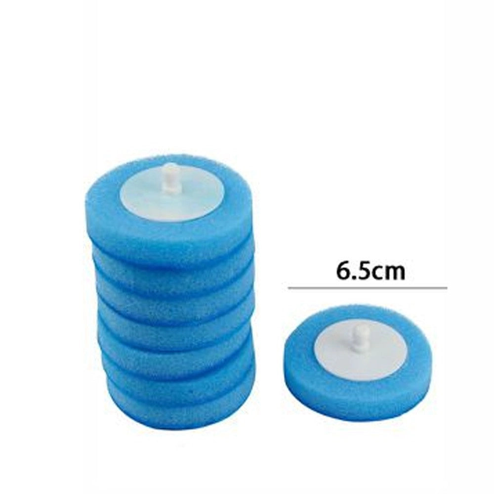 Trade Shop - Set Testine Ricambio Scopino Wc Autopulente Intelligente Usa E Getta Ricariche -