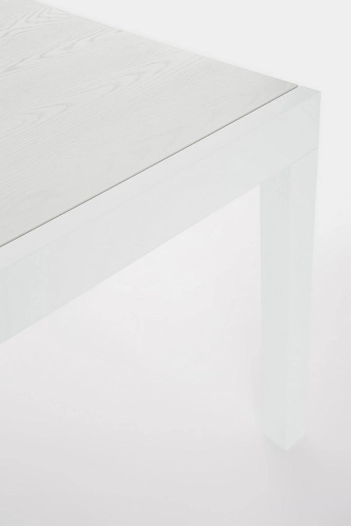 Tavolo Allungabile da Esterno 135-270x90x75h cm in Alluminio Cliv Bianco