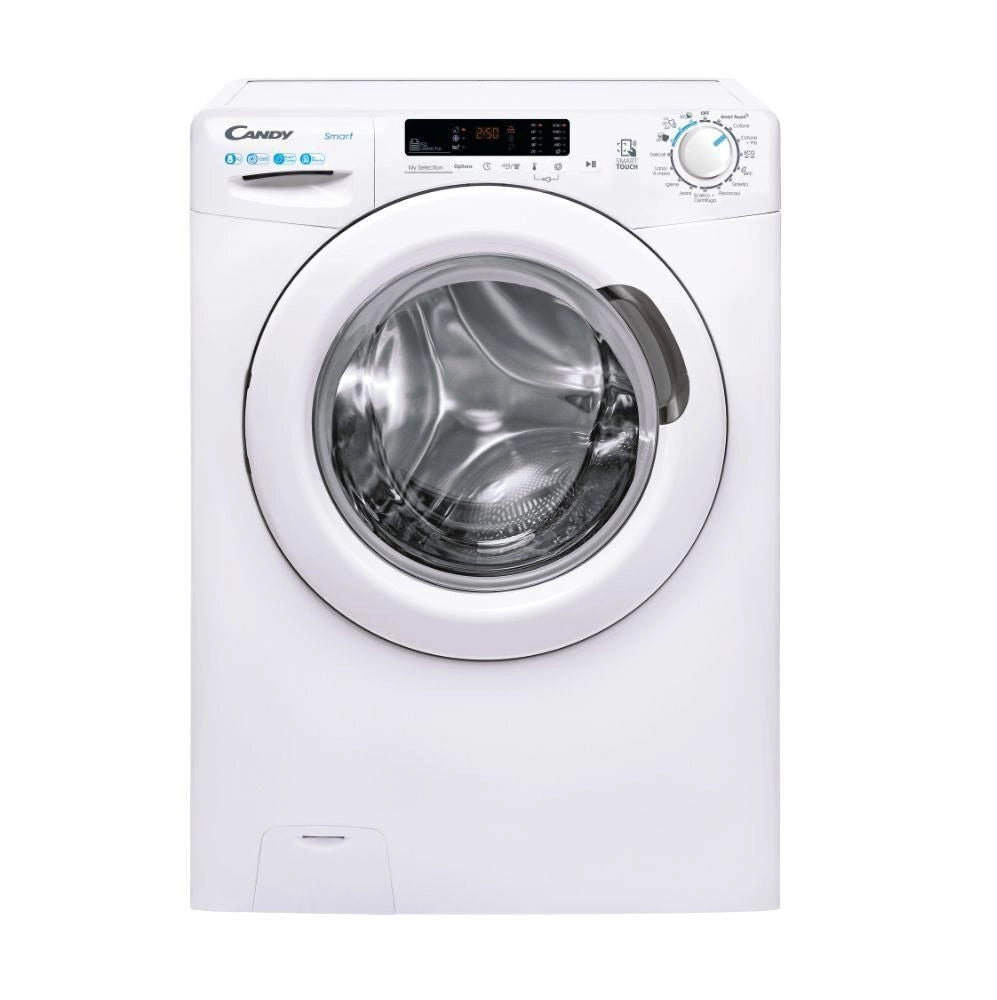 Candy Smart CS1282DW4-11 lavatrice Caricamento frontale 8 kg 1200 Giri/min Bianco