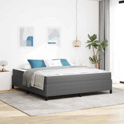 Struttura del letto Grigio chiaro 180 x 200 cm Tessuto
