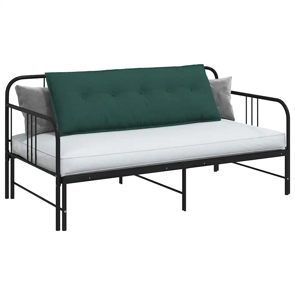 Cuscino per Schiena Verde Scuro 140 x 19 x 50 cm Tessuto 42014835
