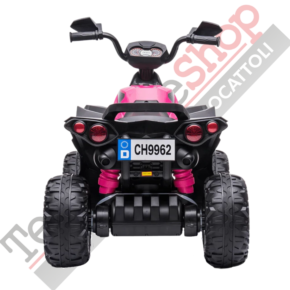 Quad Elettrico per Bambini Quad Medio Sport 12V-Rosa