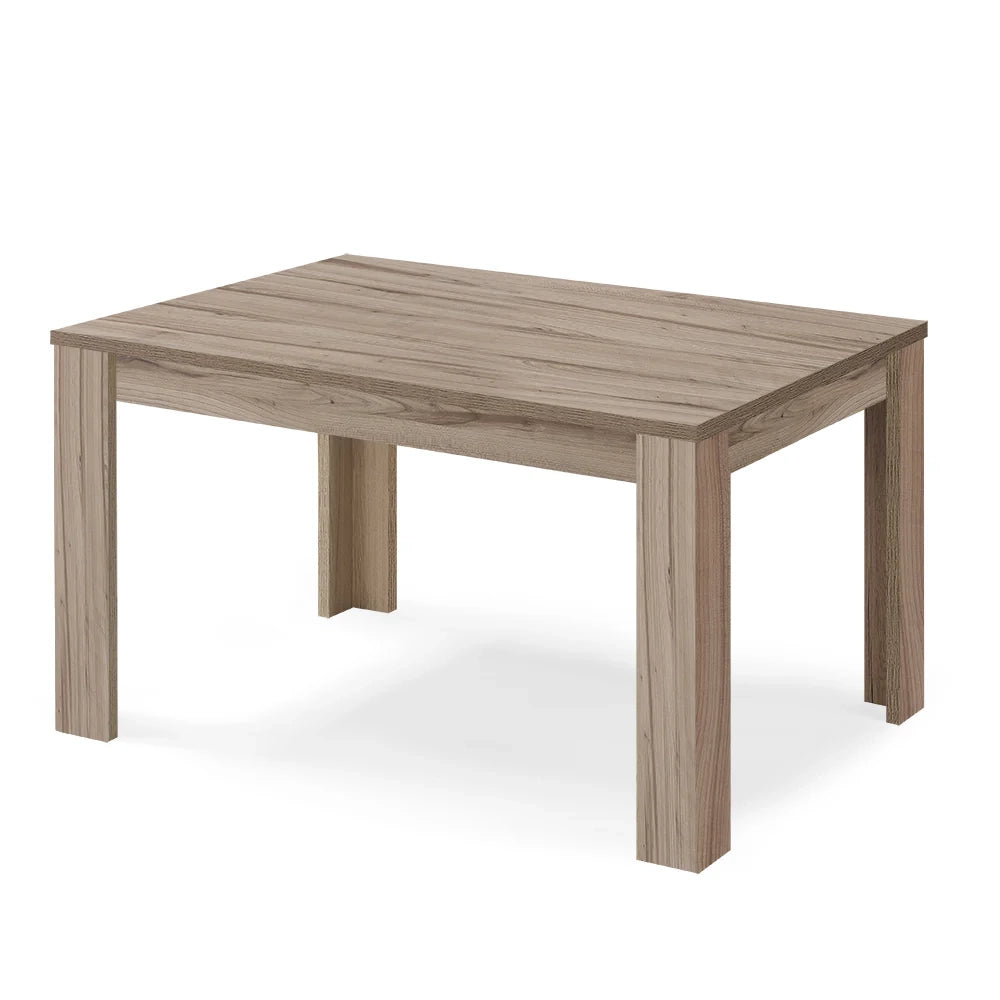 Tavolo allungabile da pranzo Noce 110x70 fino a 150 cm modello N1 MADE IN ITALY design moderno ideale per cucina, soggiorno e sala da pranzo