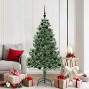 Albero di Natale con 300 LED con supporto Verde 180 cm PVC 3396381