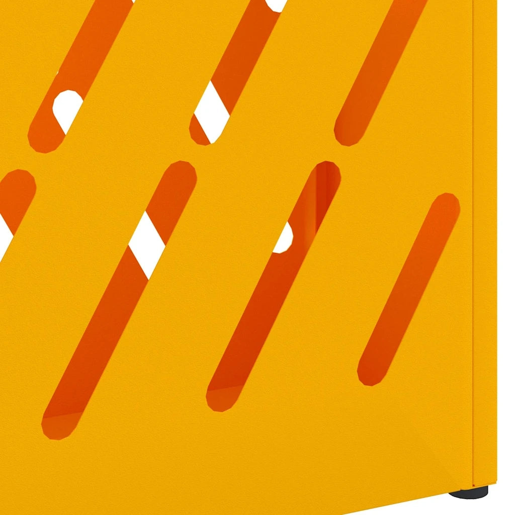Supporto per Ombrellone giallo senape 28 x 12 x 41 cm Acciaio CFW6205071
