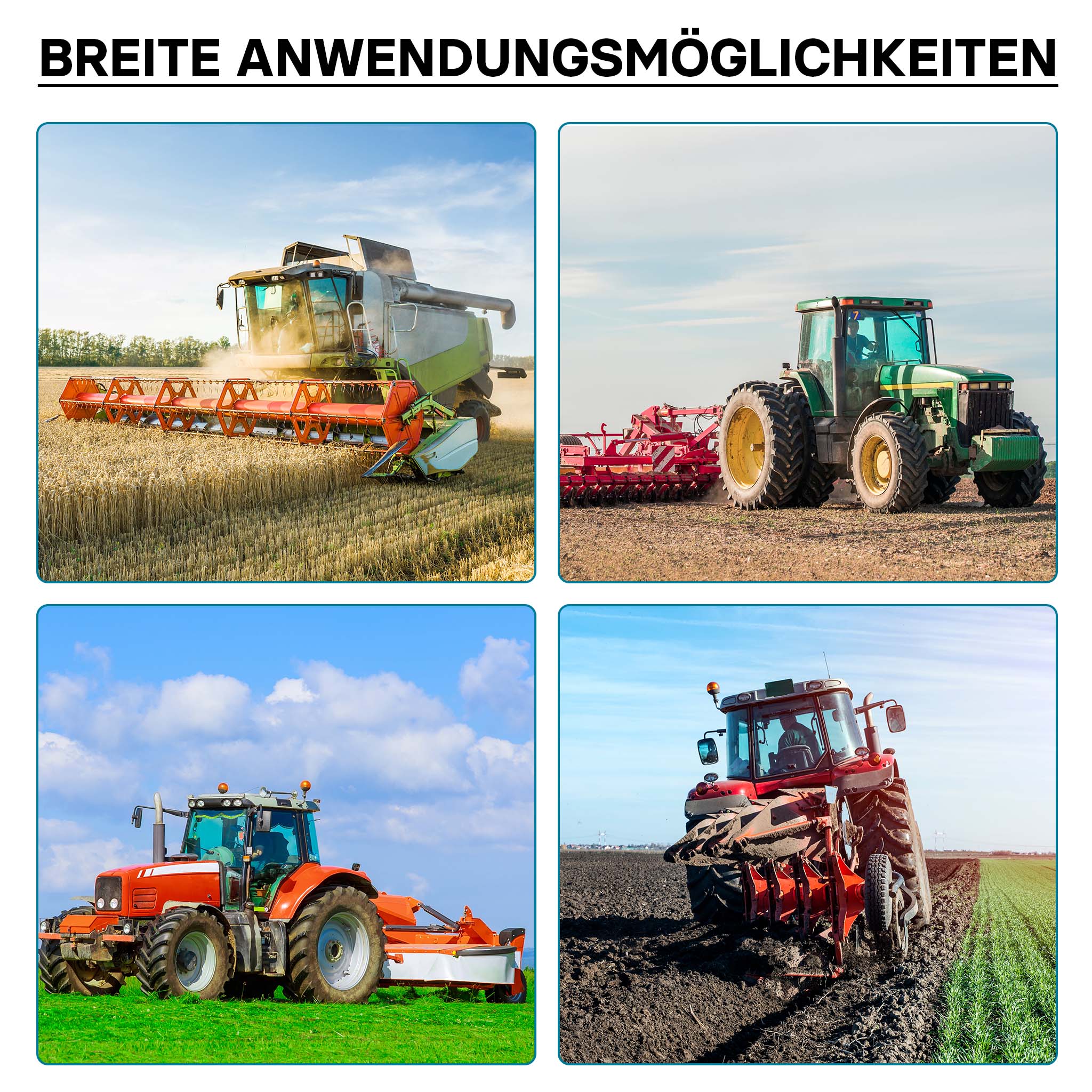 Boccola albero cardanico 175 mm Attacco albero scanalato 1 3/8" 6D Albero uscita 1 3/4" 6D Trattore