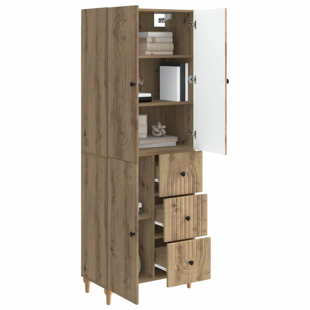 Set di armadi 2 pcs 66 x 34,5 x 90 cm Legno ingegnerizzato 3416483