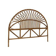 Testata in rattan scuro
