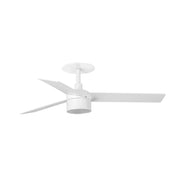 RUDDER RECESSED TEK S Ventilatore da soffitto bianco/frassino 2700K