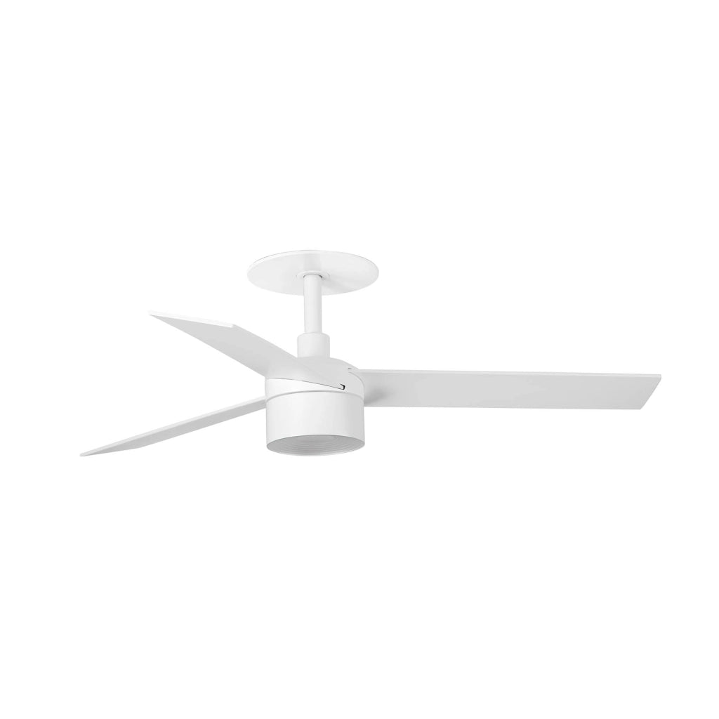 RUDDER RECESSED TEK S Ventilatore da soffitto bianco/frassino 2700K