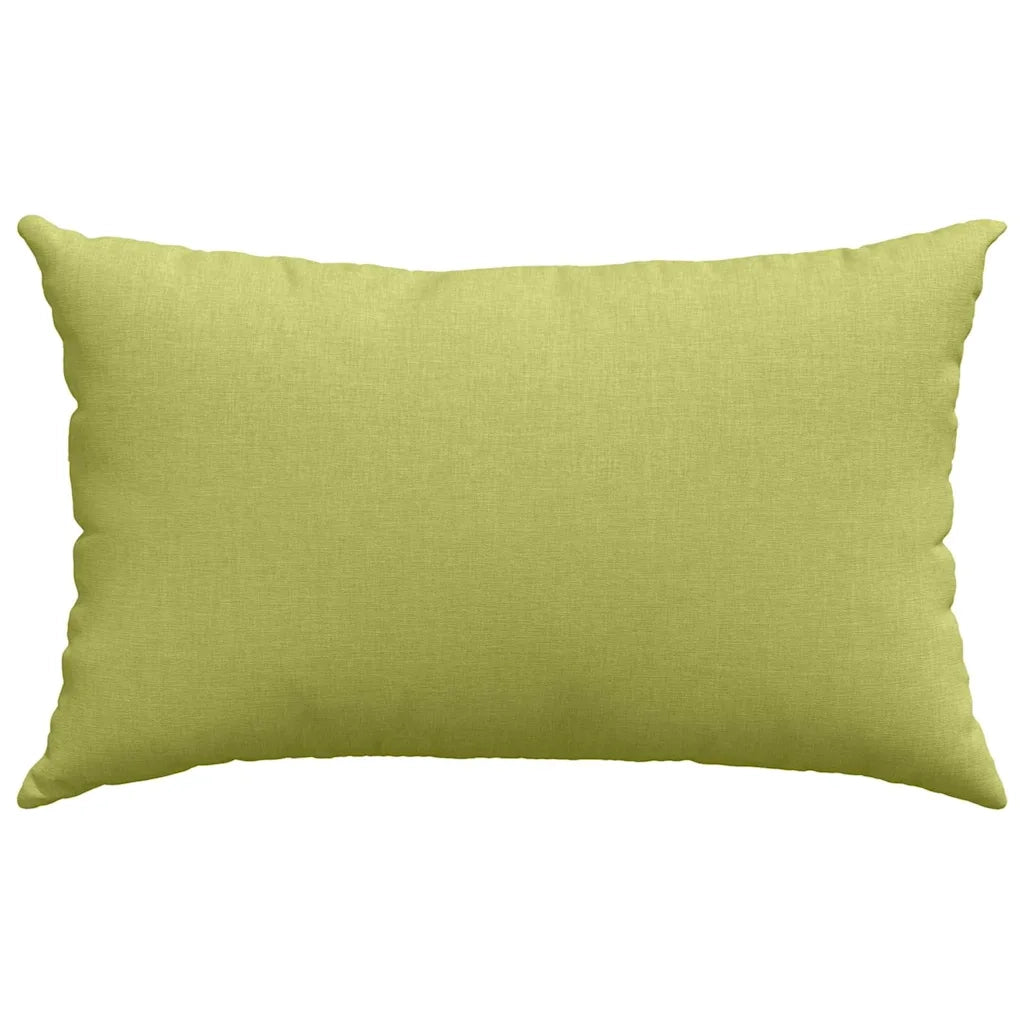 Cuscini da Divano 2 pcs Verde chiaro 50 x 30 cm Tessuto