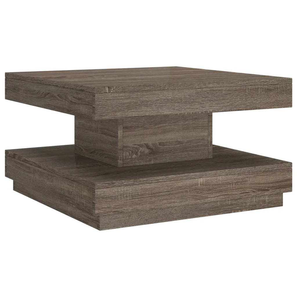 Tavolino da Salotto-Tavolino da soggiorno Grigio 60x60x35 cm in MDF