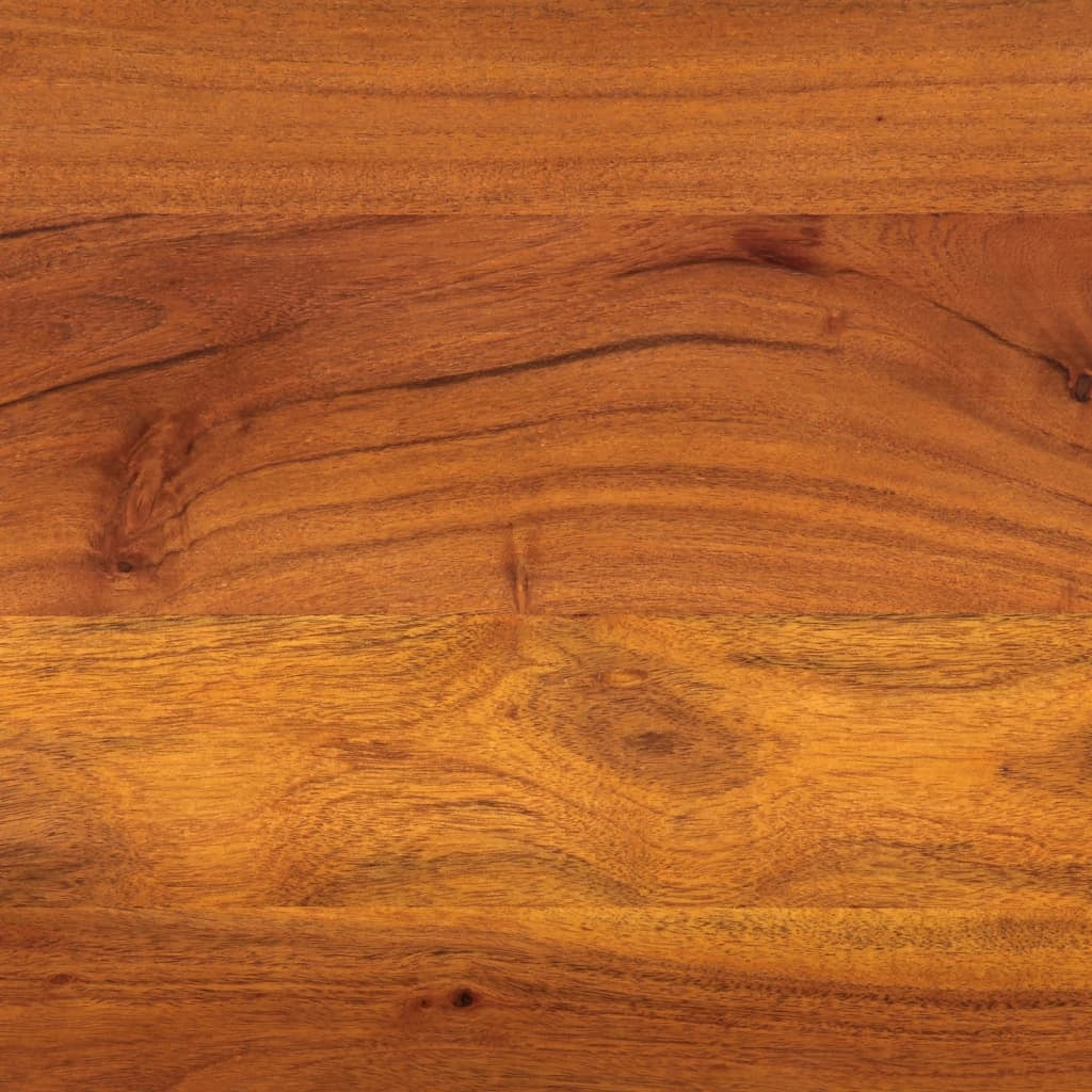 Scrivania tavolo postazione di lavoro scrivania per computer mobile da studio con cassetto 110 x 50 x 76 cm legno massello di acacia marrone 02_0023443