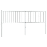 Testiera | Testata di Ricambio in Metallo Bianco 180 cm