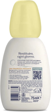 NEUTRO ROBERTS DEODORANTE VAPO FRESCO GIALLO BERGAMOTTO E ZENZERO CON PURO OLIO DI GLICERINA 75ML