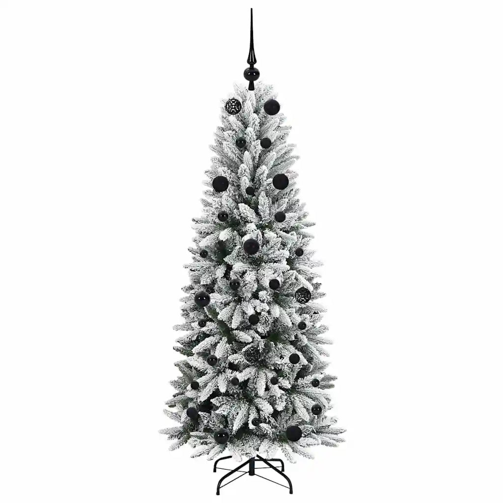 Albero di Natale artificiale con 150 LED Bianco 150 cm 3396034