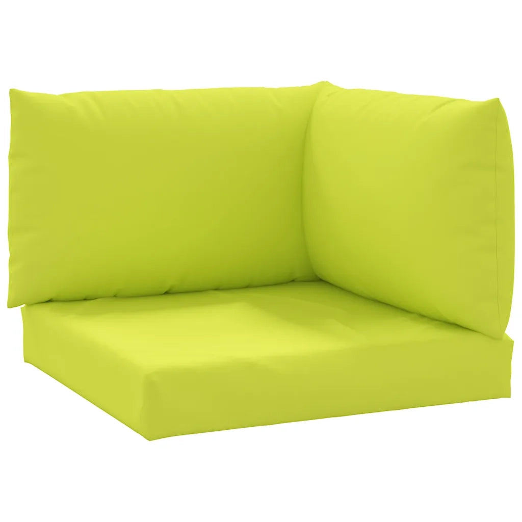 Cuscini per Pallet 3 pz | Cuscini per sedie Verde Intenso in Tessuto Oxford