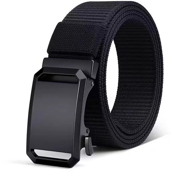 Due cinture in tela di canapa con chiusura automatica, cinturoni da giacca da uomo in tessuto resistente e casual, adatto per outdoor e allenamento.