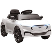 Auto elettrica per bambini Ford Mustang Mach-E ¨C zephmum ¨C 92x55x44cm bianco