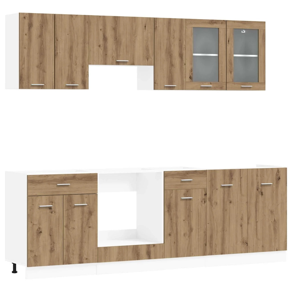 Unità Cucina Lyon 8 pcs Legno multistrato 3445858