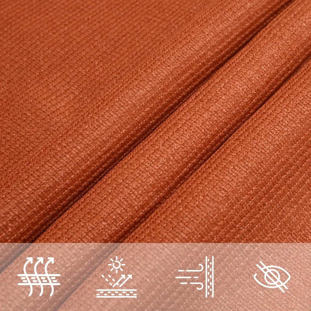 Vela Parasole 160 g/mÂ² Arancione 3x4 m in HDPE