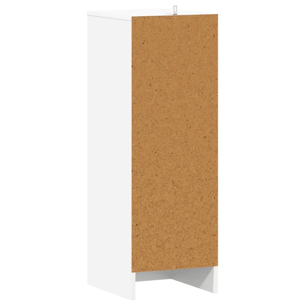 Scarpiera Bianca 32x35x92 cm in Truciolato 808972