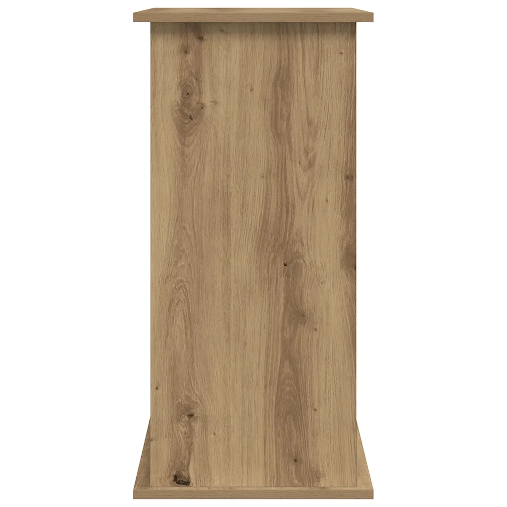 vidaXL Supporto Acquario 81x36x73 cm Multistrato Rovere Artigianale