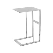 Tavolino da salotto Sten in acciaio inox argento