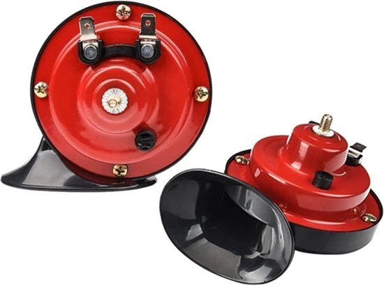 Clacson elettrico superludico - 300 dB - 12 V - toletta acustica per auto motociclo bicicletta - prodotti di alta qualità - Laringofono elettrico